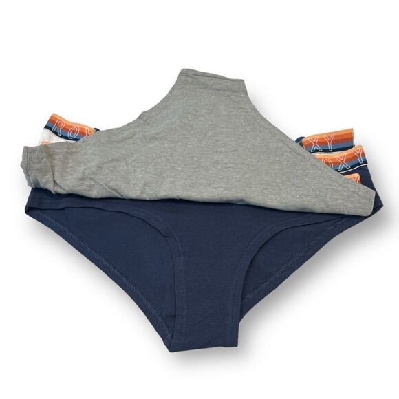 Roxy 3 Pack Cotton Hipster Size Extra Large - Picture 3 of 4